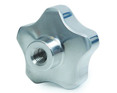 Aluminium Lobe Knobs | Female Thread