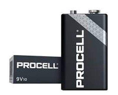 Duracell Procell Alkaline 9V Batteries - Bulk Pack