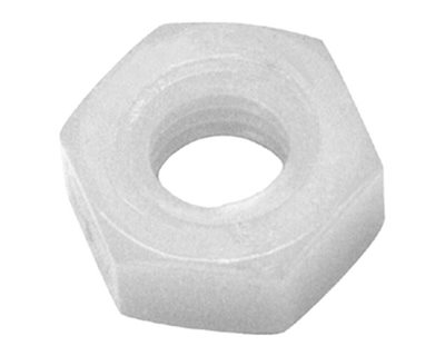 10 Plastic Unthreaded Nylon Nuts 4.2mm Hole & Large 24mm Collar Fit Mercedes Bmw