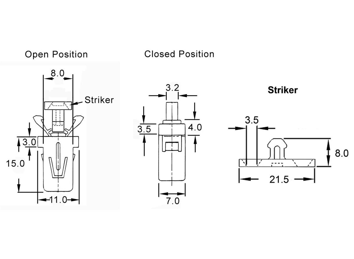 Push Latch Mechanism Design at Joyce Priddy blog