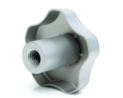 Stainless Steel Open Pattern Lobe Knobs