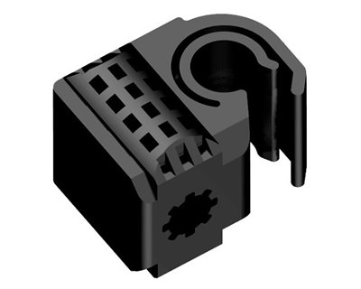 Weld Stud Cable Clips | Single