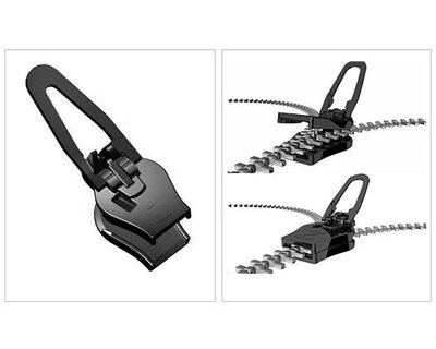  ZlideOn Zipper Pull Replacement - 7pcs, Silve, Large - Instant  Zipper Replacement Slider Multipack