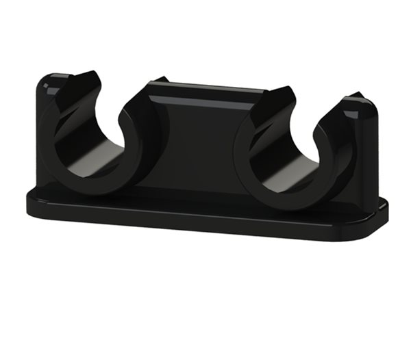 Buy 2-Way In-Air Cable Clips | Plastic | Components Direct