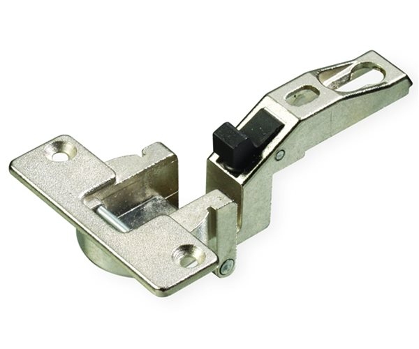 270º Wide Angle Hinge | Mounting Plate | Premounted Euroscrews slide 2