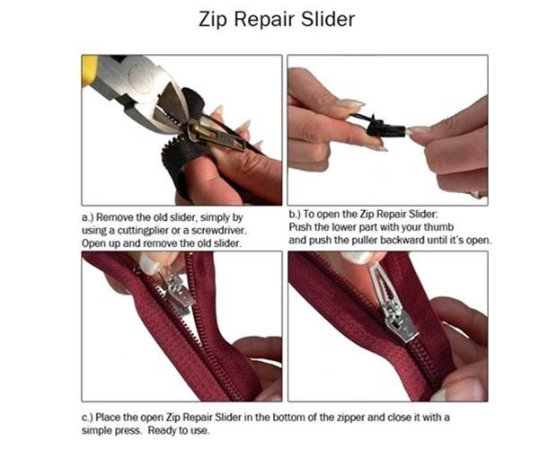 45C ZlideOn - Slider for Coil Zippers slide 2