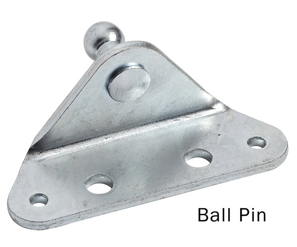 90 Degree Gas Spring Brackets | Threaded Pin | Camloc slide 1