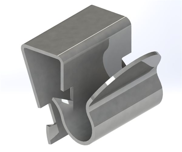 Cable Edge Clips | Heavy Duty | 2.0-4.0mm Panel | Pipe Dia 8.0 - 9.0 slide 11
