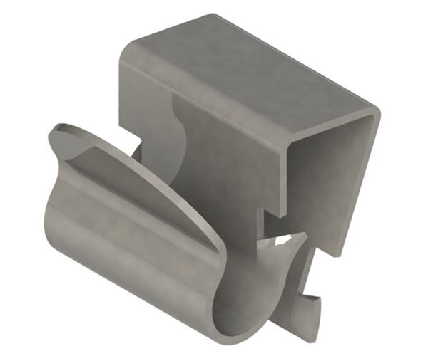 Cable Edge Clips | Heavy Duty | 2.0-4.0mm Panel | Pipe Dia 8.0 - 9.0 slide 2
