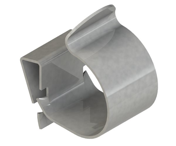 Cable Edge Clips | Heavy Duty | 2.0-4.0mm Panel | Pipe Dia 8.0 - 9.0 slide 9