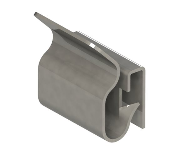 CAC248 Cable Edge Clips - Double
