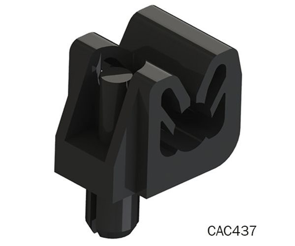 CAC437 - Drive Rivet Pipe Clips - Single 