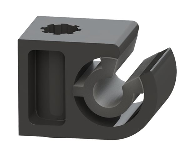 CAC736 Weld Stud Cable Clips - Single