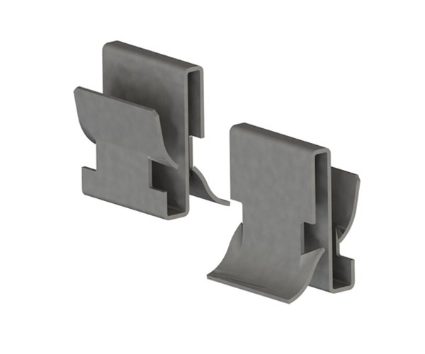 Edge Clips | S Clips | Non-removable | 0.9-2.1mm Panel slide 15