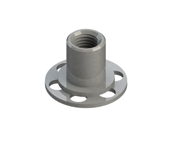 Female Bonding Fasteners | 23mm Round Closed Base | M4 | 5mm Length slide 11