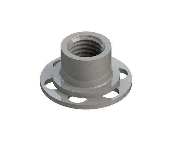 Female Bonding Fasteners | 23mm Round Closed Base | M4 | 5mm Length slide 13