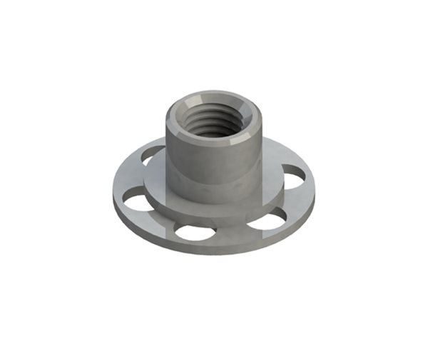 Female Bonding Fasteners | 23mm Round Closed Base | M5 | 12mm Length slide 10