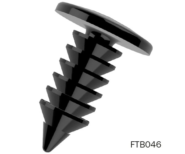 Fir Tree Buttons | 3.5mm Hole | 0.8-5mm Panel Thickness | Black slide 7