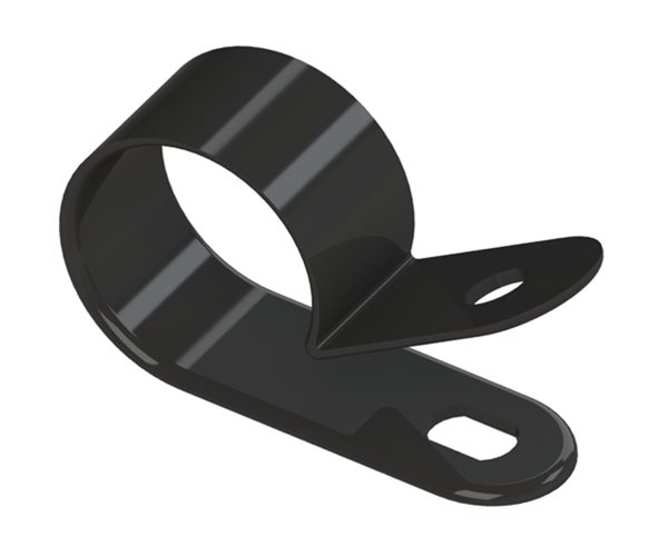 Plastic P Clips | 19.4mm Cable Dia | Natural slide 7