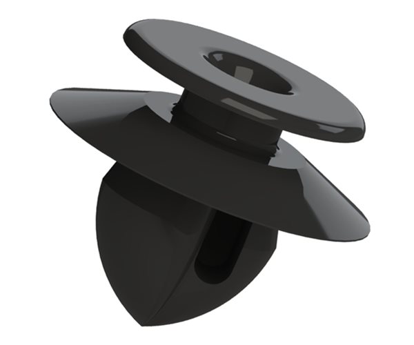 Plastic Trim Clips | W Button | 8.5mm Hole Dia slide 4