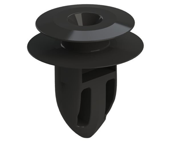 Plastic Trim Clips | W Button | 8.5mm Hole Dia slide 5