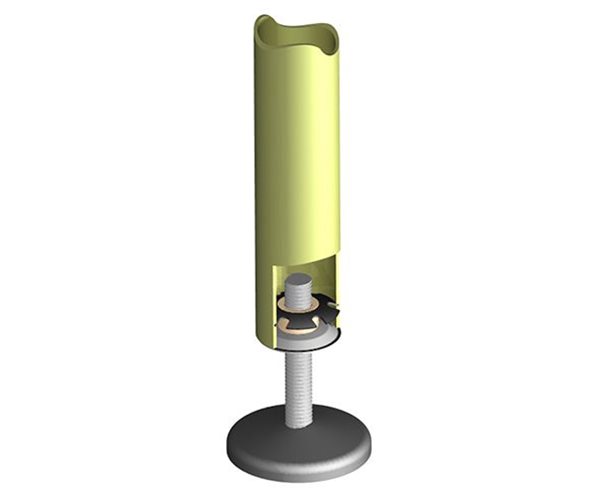 Round Tube Insert | Threaded | Metal Insert | M6 x 22.2mm Dia slide 2