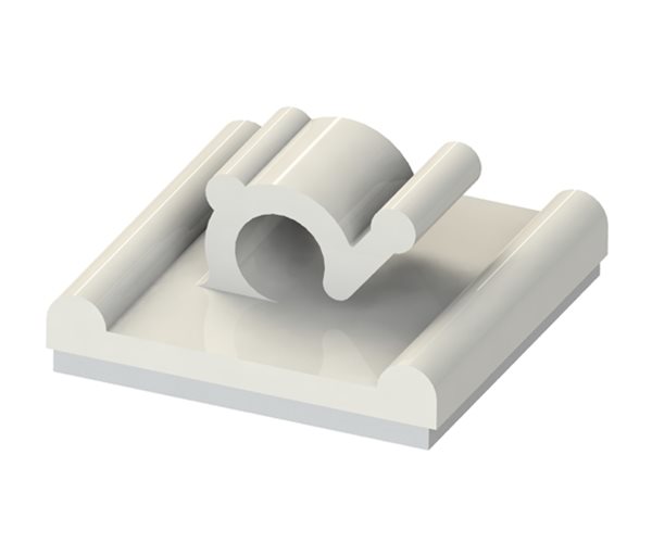 Self-Adhesive Cable Clips | Standard | 4-5mm Cable Diameter | Natural slide 3