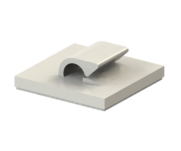 Self-Adhesive Cable Clips | Standard | 6mm Cable Diameter | Natural slide 5