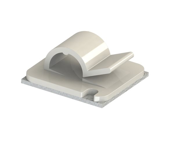 Self-Adhesive Cable Clips | Standard | 8-13mm Cable Diameter | Natural slide 12