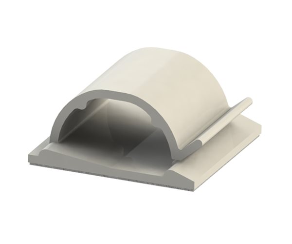Self-Adhesive Cable Clips | Standard | 8mm Cable Diameter | Black slide 10