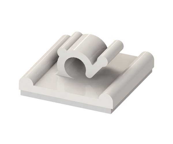 Self-Adhesive Cable Clips | Standard | 8mm Cable Diameter | Black slide 2