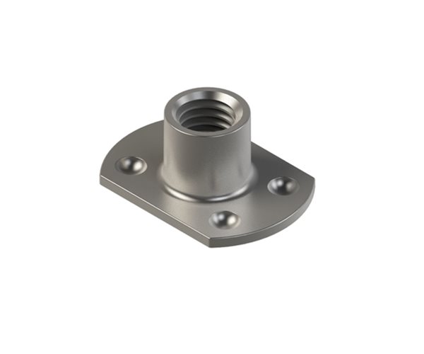 Weld Nuts | M6 | Pips Down | 8.5mm Barrel | Stainless Steel slide 6