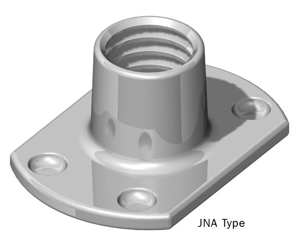 Weld Nuts | M8 | Pips Down | 8.5mm Barrel | Stainless Steel slide 4