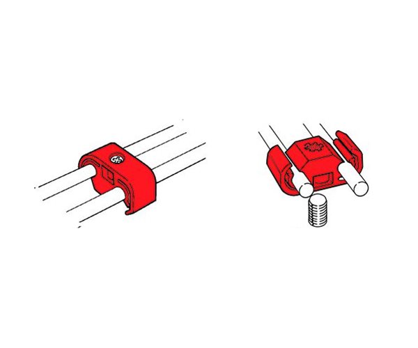 Weld Stud Cable Clips | Single slide 2
