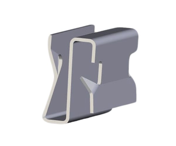 Edge Clips | S Clips | Non-removable | 1.5-2.0mm Panel | 10.0 x 12.5 slide 1