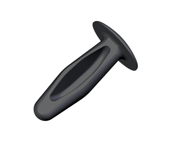 W Buttons | Canoe Clips | 2.4-5.9mm Panel | 3.5mm Hole | Black slide 1