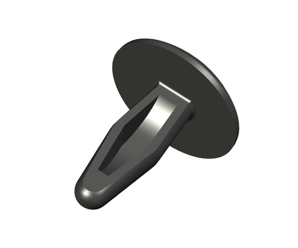 W Buttons | Canoe Clips | 0.9-4mm Panel | 3.5mm Hole | Black slide 1