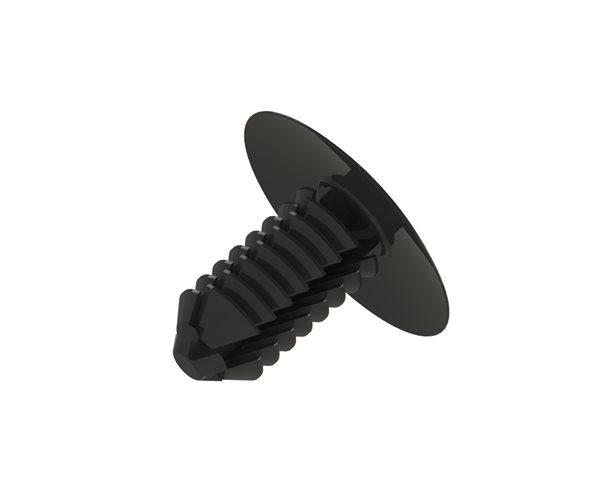 Fir Tree Buttons | 6.7mm Hole | 0.8-1.2mm Panel Thickness | Black slide 1