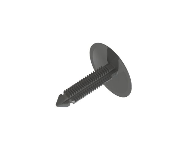 Fir Tree Buttons | 7.4mm Hole | 0.7-20mm Panel Thickness | Grey to RAL7004 slide 1