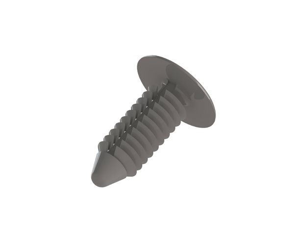 Fir Tree Buttons | 7.2mm Hole | 3-16mm Panel Thickness | Taupe slide 1