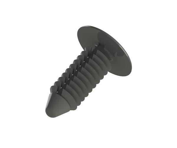 Fir Tree Buttons | 7.2mm Hole | 3-16mm Panel Thickness | Grey to RAL7046 slide 1
