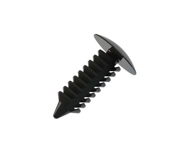 Fir Tree Buttons | 5.6mm Hole | 1.5-14mm Panel Thickness | Black slide 1