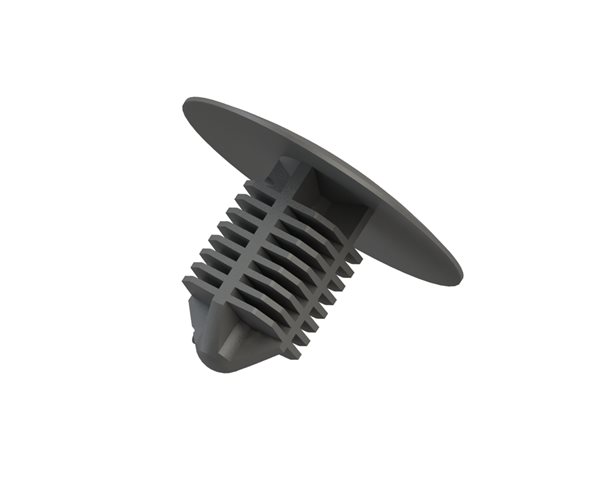 Fir Tree Buttons | 8mm Hole | 3.2-7.5mm Panel Thickness | Black slide 1