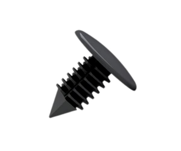 Fir Tree Buttons | 6mm Hole | 3-8mm Panel Thickness | Black slide 1