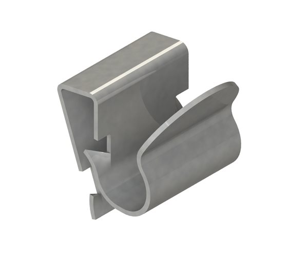Cable Edge Clips | Heavy Duty | 2.0-4.0mm Panel | Pipe Dia 8.0 - 9.0 slide 1