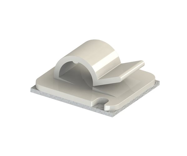 Self-Adhesive Cable Clips | Standard | 8-13mm Cable Diameter | Natural slide 1