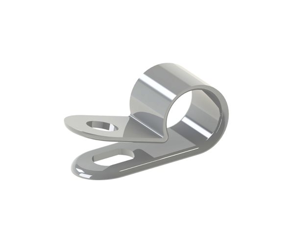 Plastic P Clips | 7.9mm Cable Dia | Natural slide 1