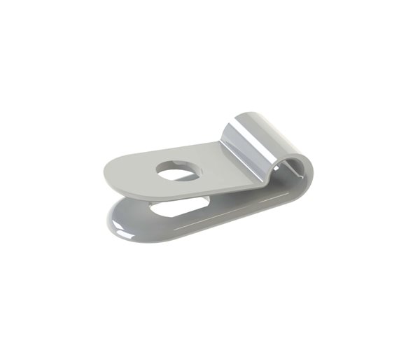 Plastic P Clips | 3.2mm Cable Dia | Natural slide 1