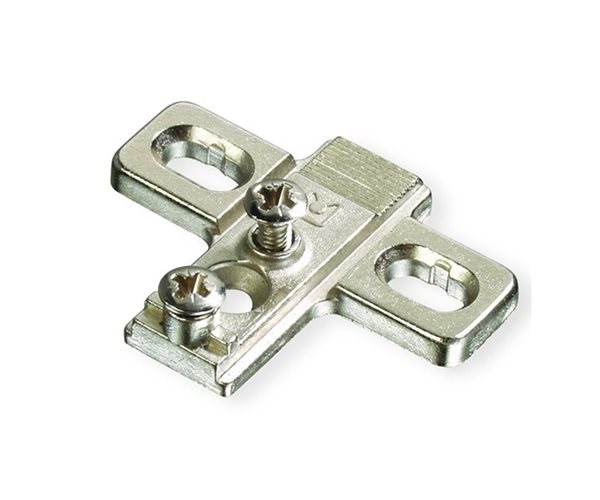 270º Wide Angle Hinge | Mounting Plate | Countersunk slide 1