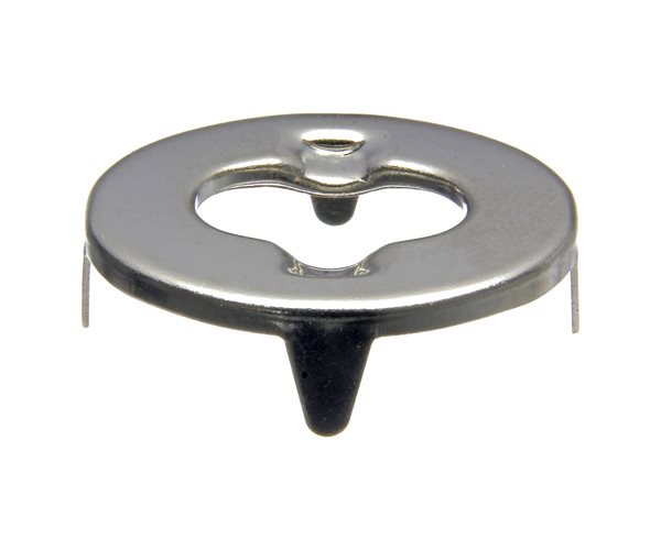 Common Sense® Turn Buttons | Two-Prong Stud | Pronged Eyelet | Nickel slide 1